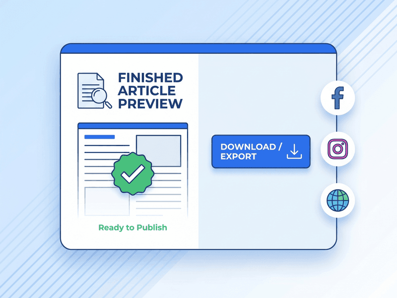 ตรวจทานและเผยแพร่