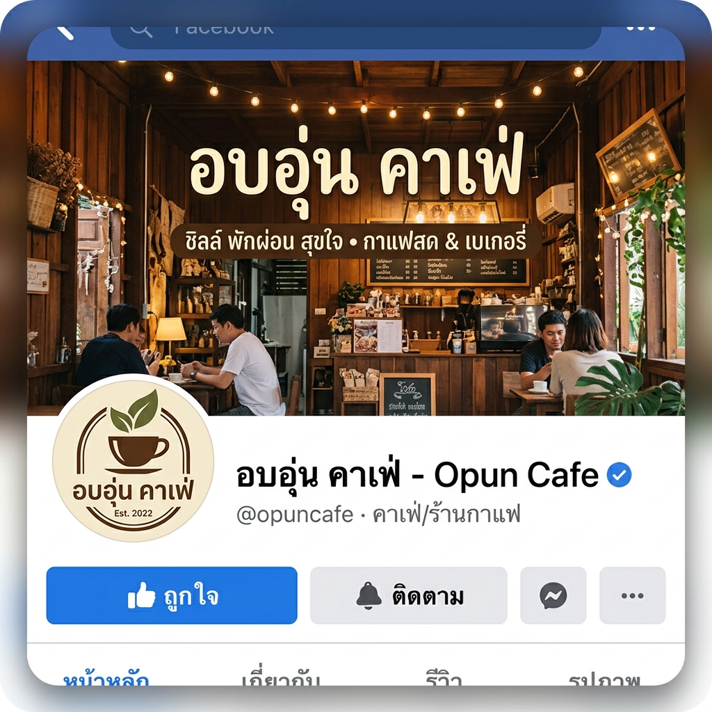 ตัวอย่าง: ปก Facebook / ปกเพจ